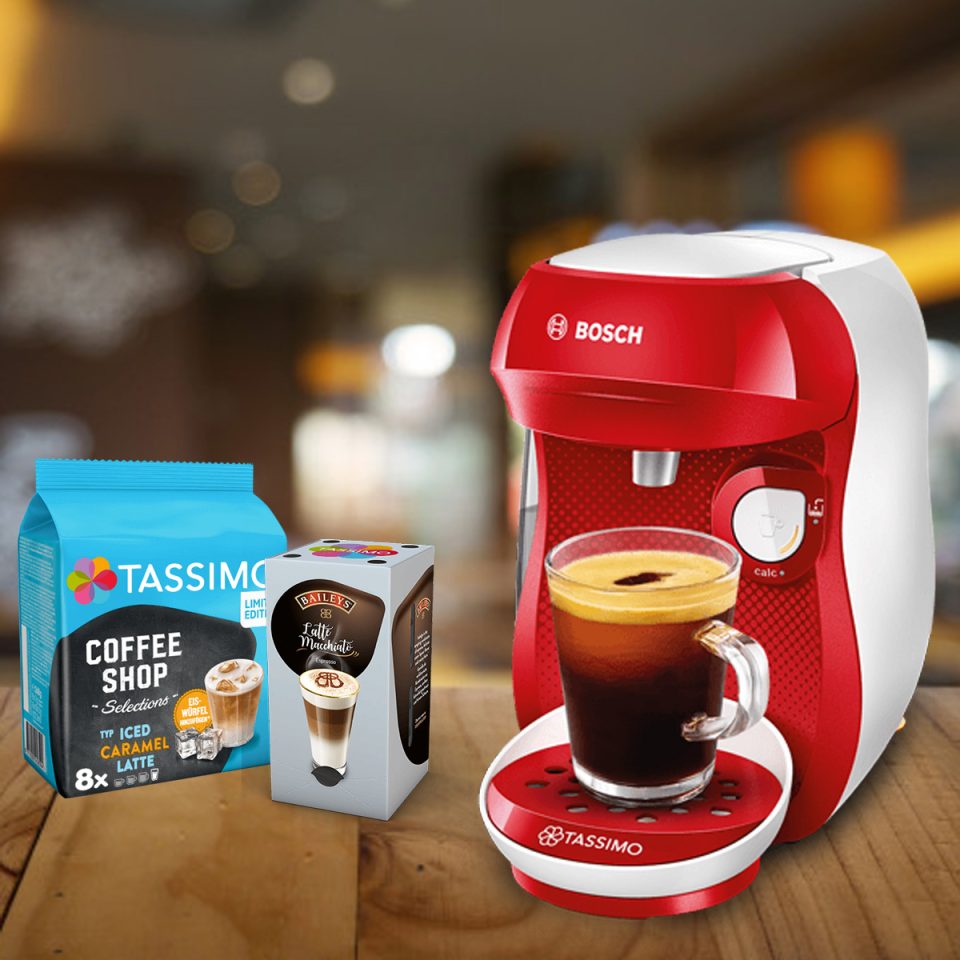 Tassimo crvenobijeli