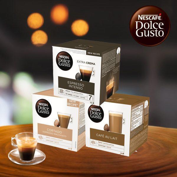 Nescafe Dolce Gusto trio