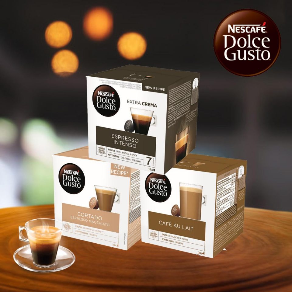 Nescafe Dolce Gusto trio