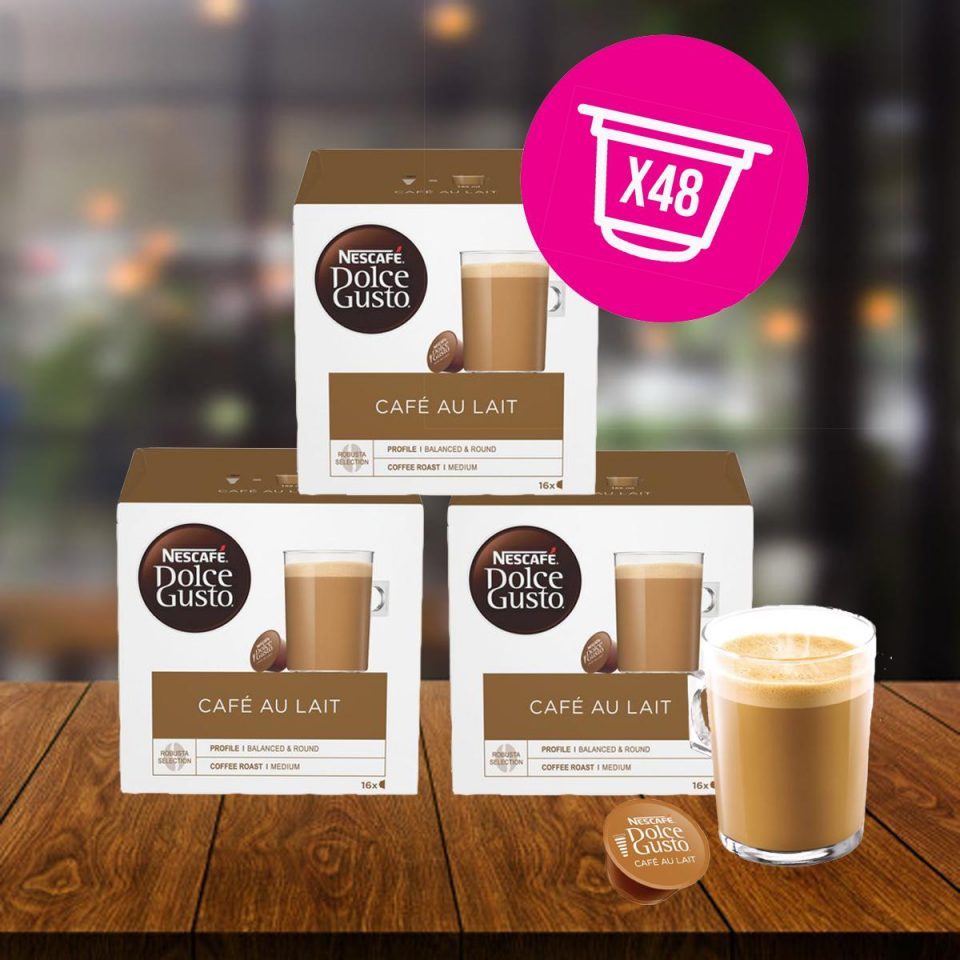 dolce gusto au lait 3/1