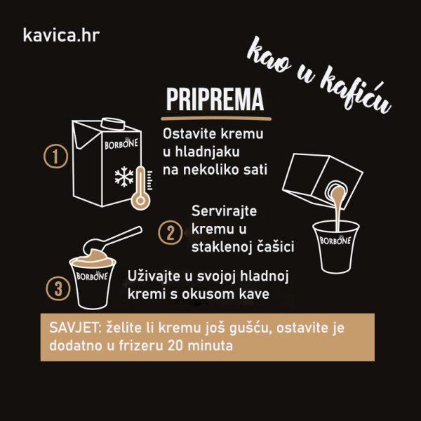 Hladna krema priprema