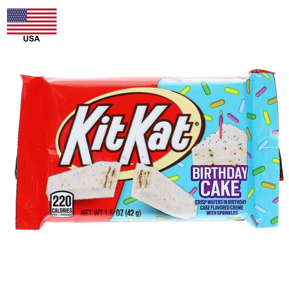 KitKat birthday cake
