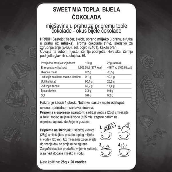 bijela čokolada